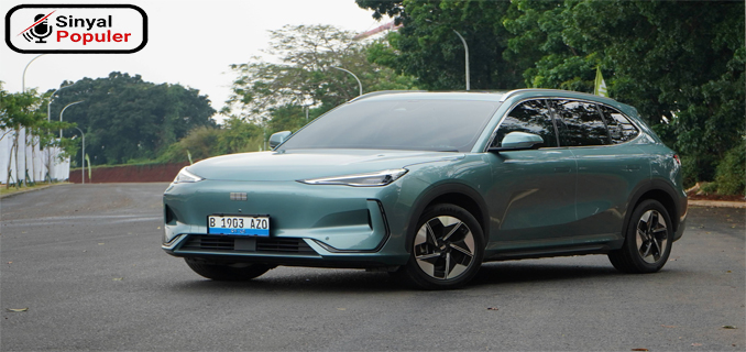 Geely EX5 Tampilkan Teknologi Roda 90 Derajat, Ini Dampaknya