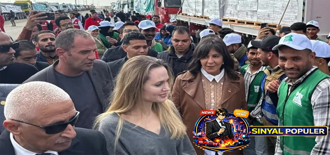 Angelina Jolie Tiba-Tiba Turun Gunung Ke Rafah, Ada Apa